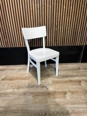 Eetkamerstoel Joris wit hout