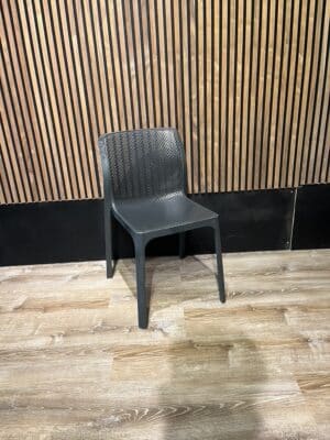 Stoel Nardi zonder arm zwart